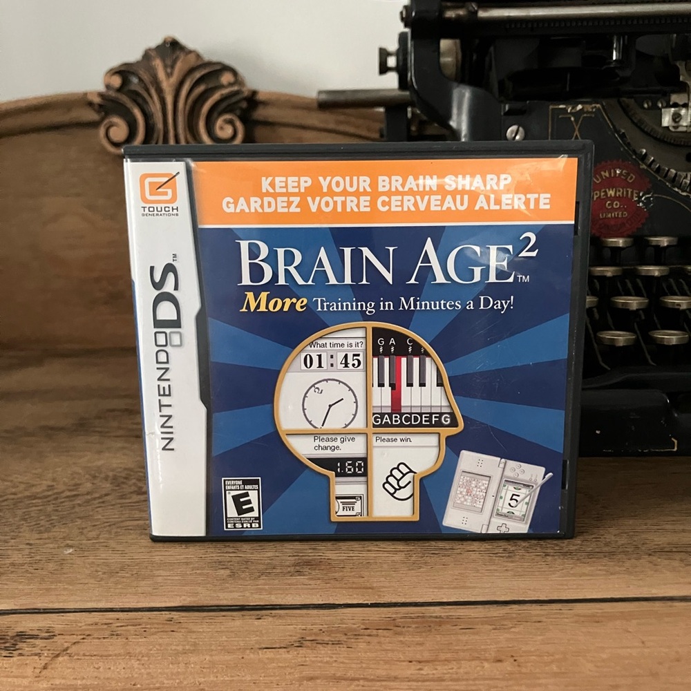 Brain Age 2 Nintendo DS Game CASE ONLY